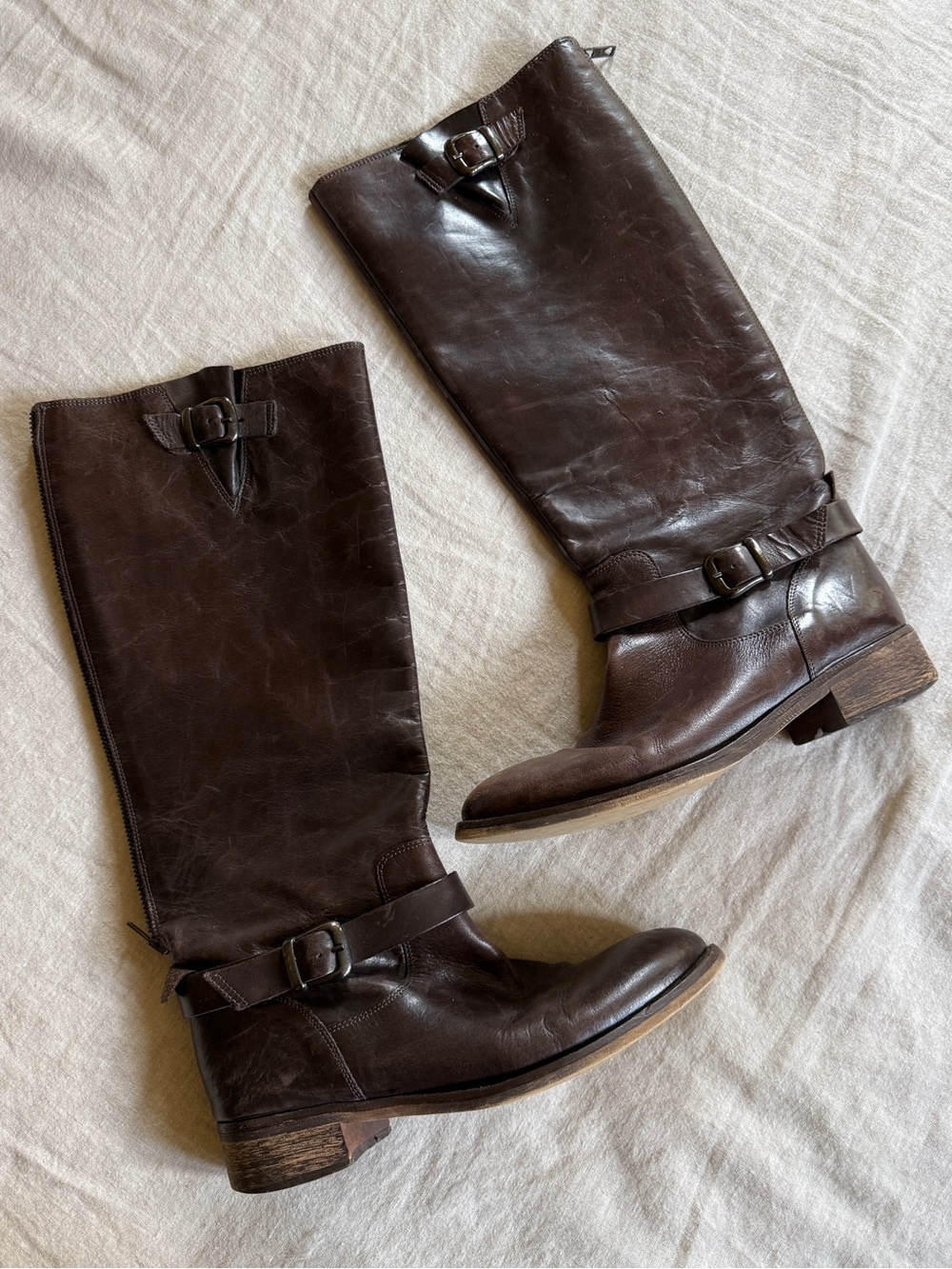 Aldo Brown Leather Riding Boots | Size 8.5 | Genuine Leather